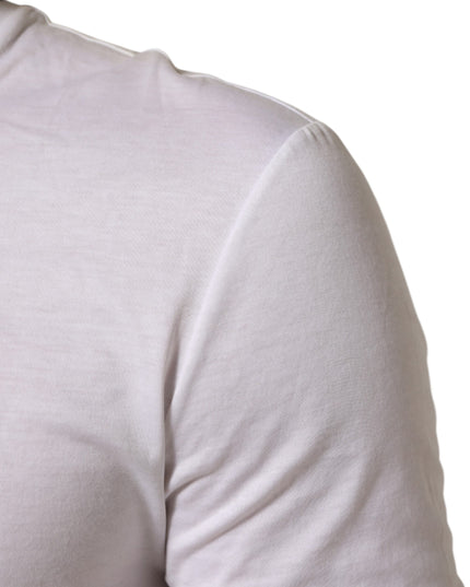Dolce & Gabbana White Short Sleeves Round Neck Men Underwear T-shirt