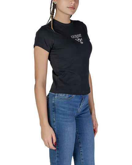 Guess Active Black Cotton T-Shirt