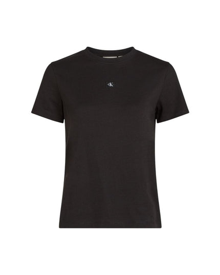 Calvin Klein Jeans Black Recycled Cotton T-Shirt