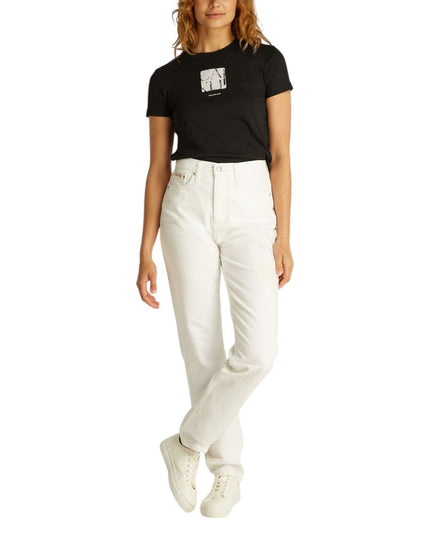 Calvin Klein Jeans Black Recycled Cotton T-Shirt