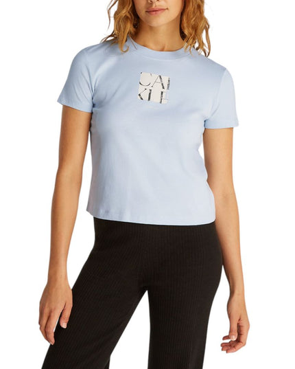Calvin Klein Jeans Blue Recycled Cotton T-Shirt