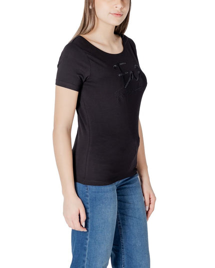 EA7 Emporio Armani Black Cotton T-Shirt