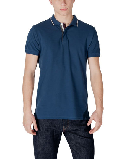 Colmar Originals Blue Cotton Polo Shirt
