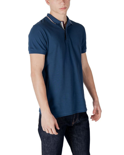 Colmar Originals Blue Cotton Polo Shirt