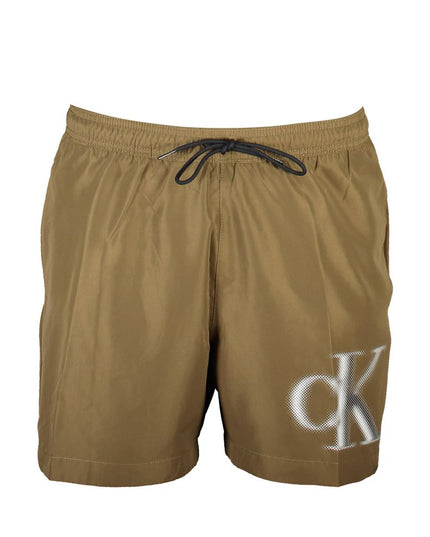Calvin Klein Brown Polyester Swimwear