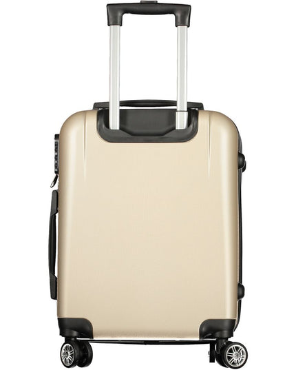 Laura Biagiotti Gold Polyethylene Luggage And Travel
