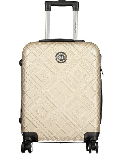 Laura Biagiotti Gold Polyethylene Luggage And Travel