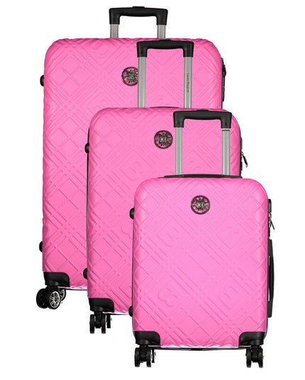 Laura Biagiotti Pink Polyethylene Luggage And Travel