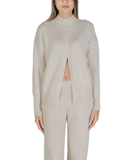 Cleré Beige Viscose Cardigan