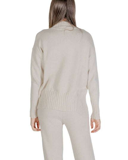 Cleré Beige Viscose Cardigan