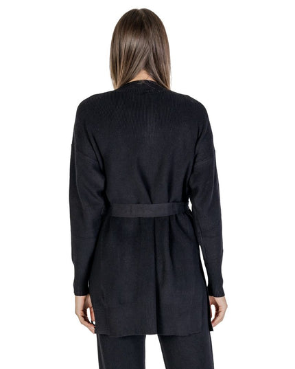 Cleré Black Viscose Cardigan