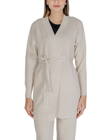 Cleré Beige Viscose Cardigan