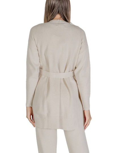 Cleré Beige Viscose Cardigan