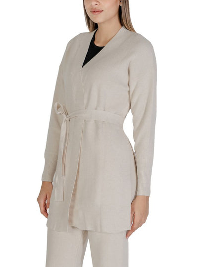 Cleré Beige Viscose Cardigan