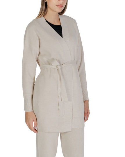 Cleré Beige Viscose Cardigan
