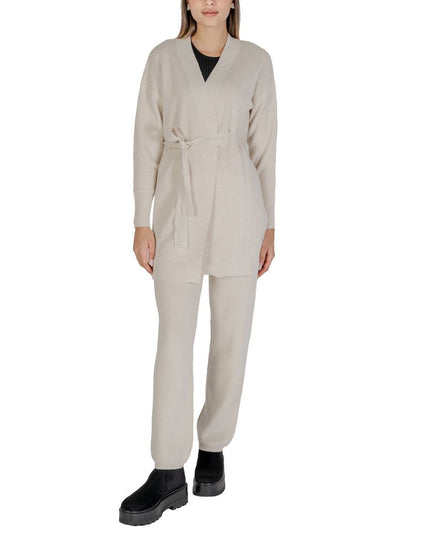 Cleré Beige Viscose Cardigan