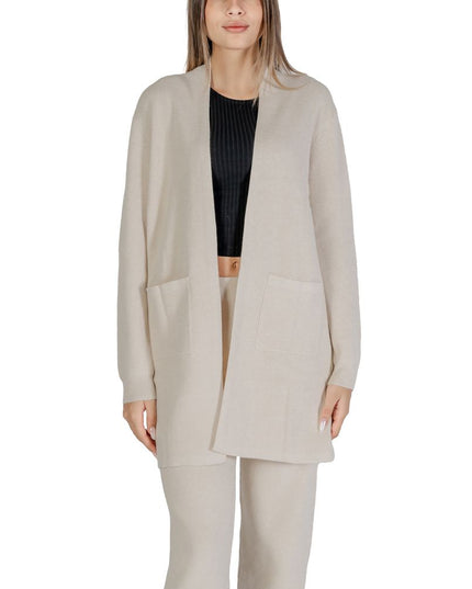 Cleré Beige Viscose Cardigan