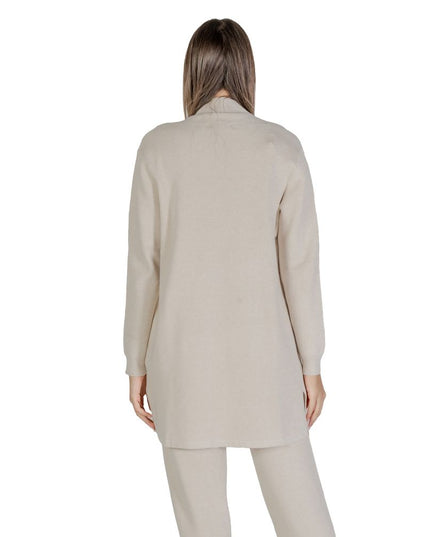 Cleré Beige Viscose Cardigan