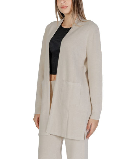 Cleré Beige Viscose Cardigan