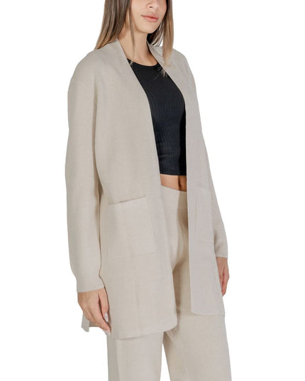 Cleré Beige Viscose Cardigan