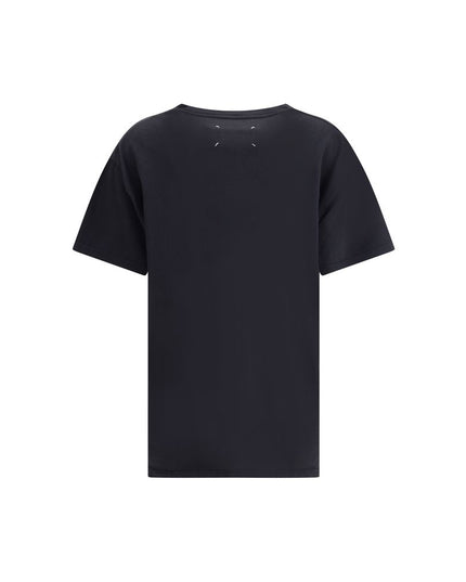Margiela Black Cotton T-Shirt