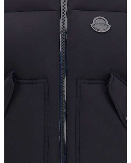 MONCLER x EDWARD ENNINFUL Black Polyamide Sleveless Jacket