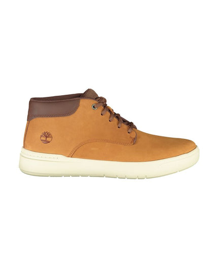 Timberland Brown Leather Men Sneaker