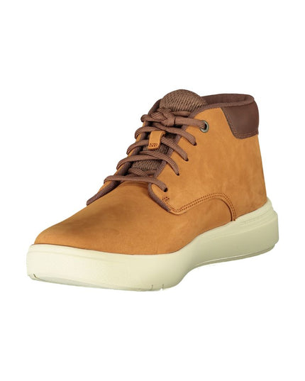 Timberland Brown Leather Men Sneaker
