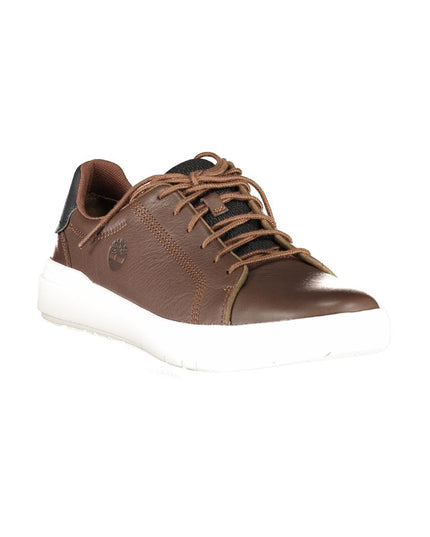Timberland Brown Leather Men Sneaker