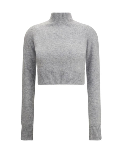 Max Mara Gray Cashmere Sweatshirt