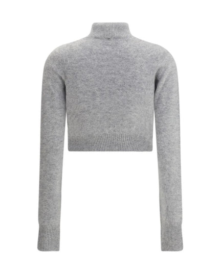 Max Mara Gray Cashmere Sweatshirt