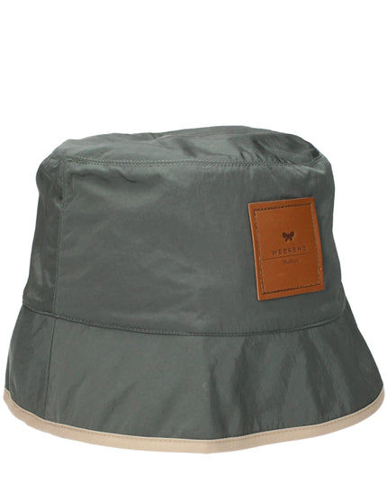 Max Mara Green Polyamide Bucket Hat