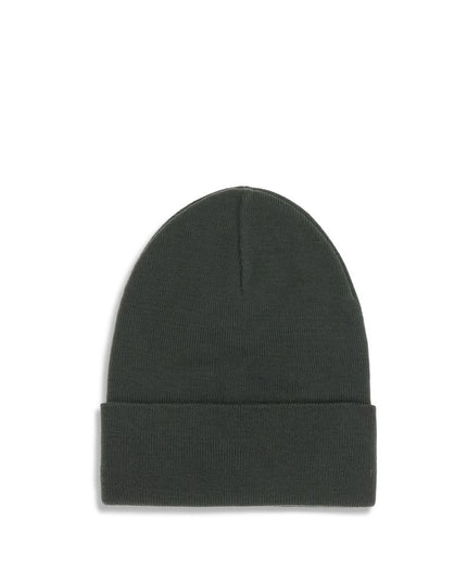 Moncler Grenoble Black Fleece Wool Beanie
