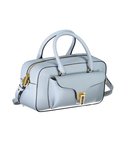 Coccinelle Blue Leather Handbag