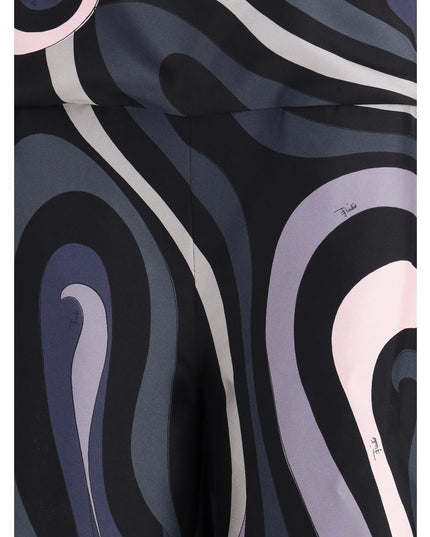 Emilio Pucci Multicolor Silk Jumpsuit