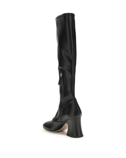 Chloé Black Leather Boots