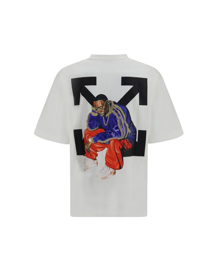 Off-White White Cotton T-Shirt