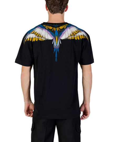 County of Milan Black Cotton T-Shirt