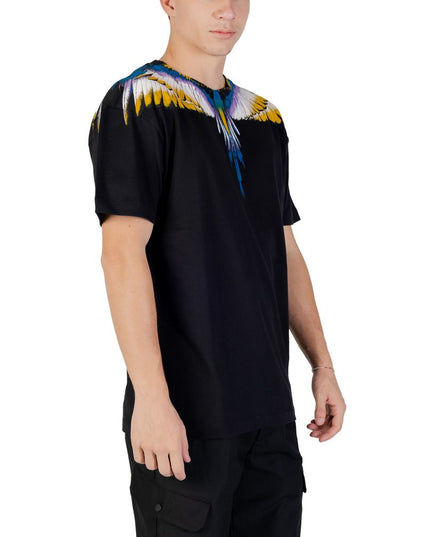 County of Milan Black Cotton T-Shirt