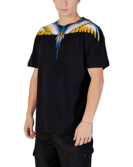 County of Milan Black Cotton T-Shirt