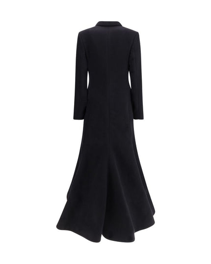 Balenciaga Black Wool Coat