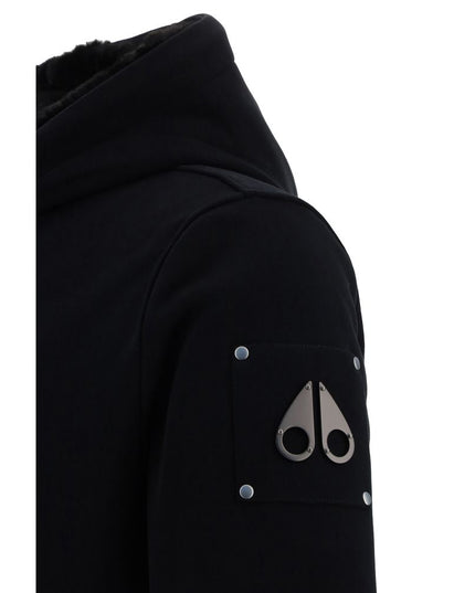 Moose Knuckles Black Polyester Sweatshirt