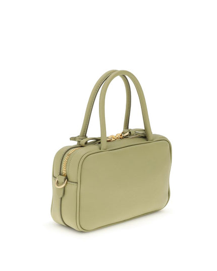Prada Green Calf Leather Bos Taurus Handbag