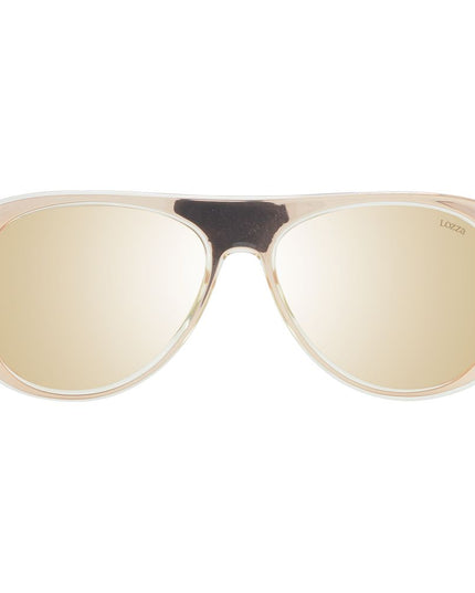 Lozza Rose Gold Acetate & Plastic Sunglasses