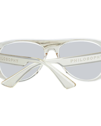 Lozza Silver Acetate & Plastic Sunglasses