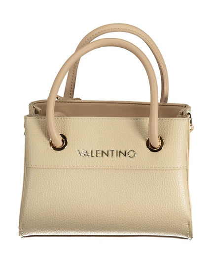 Mario Valentino Beige Polyethylene Handbag