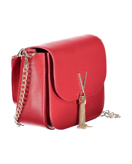 Mario Valentino Red Polyethylene Handbag