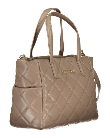 Mario Valentino Brown Polyethylene Handbag