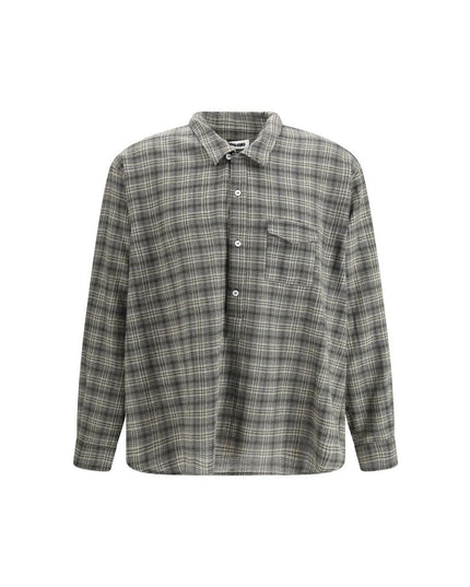Magliano Multicolor Fleece Wool Pattern Shirt