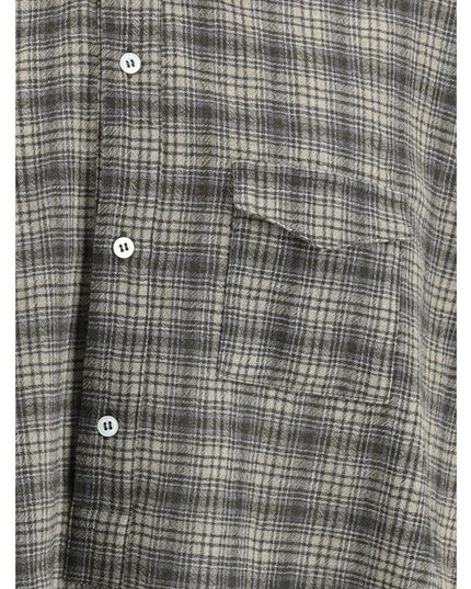 Magliano Multicolor Fleece Wool Pattern Shirt